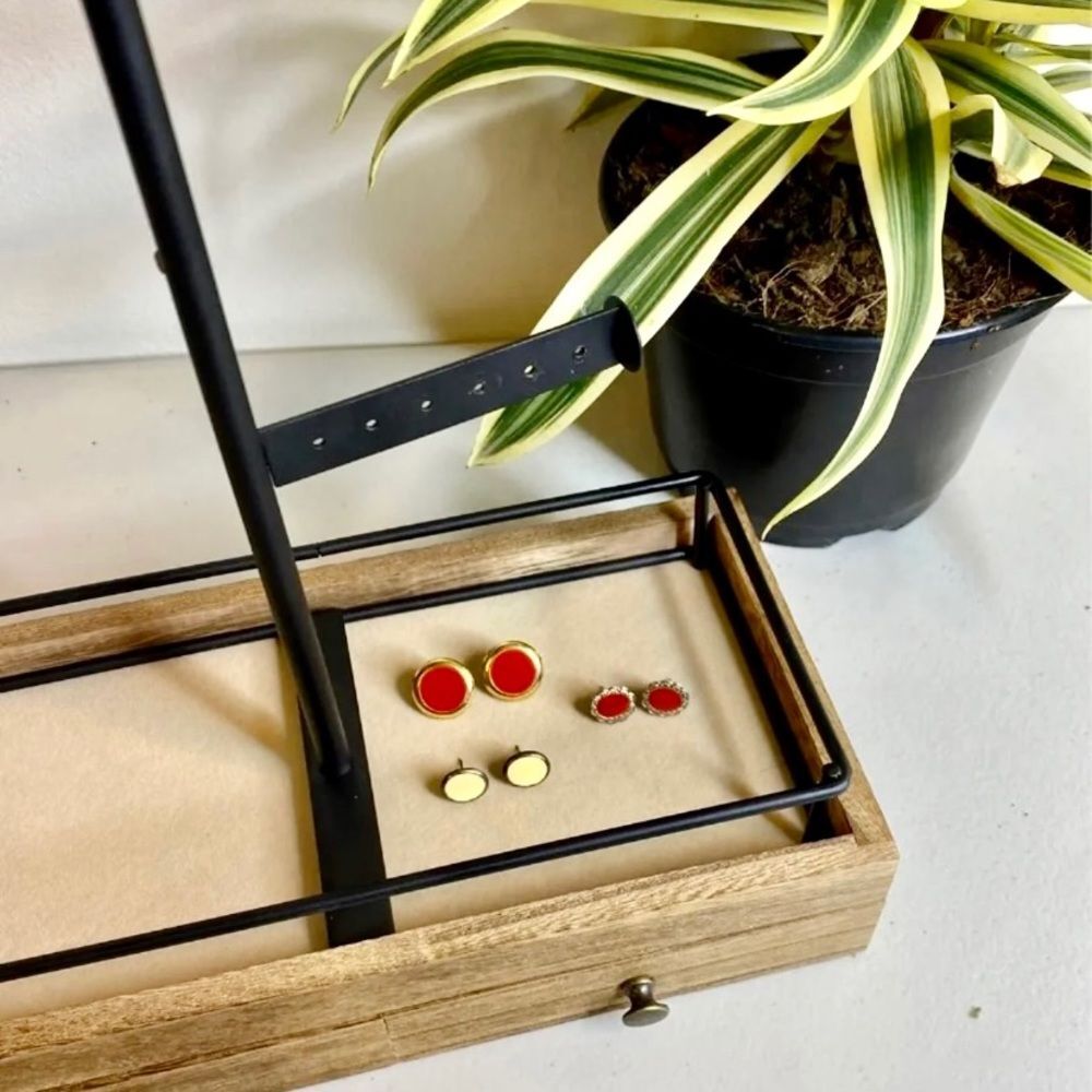 Retro Earrings Set - Picture 4 of 5